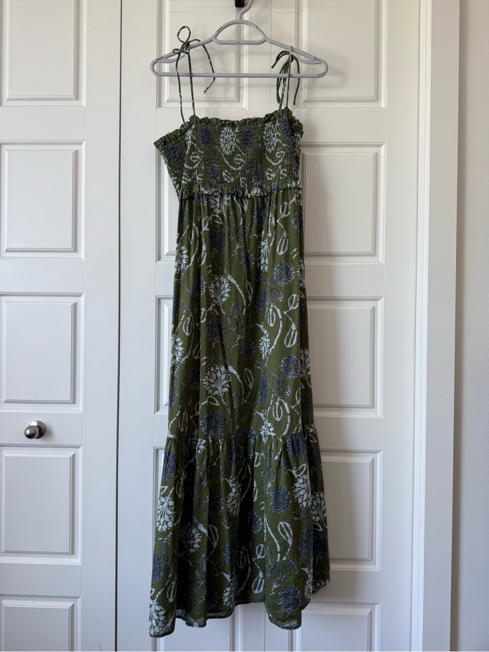Zara 100% Cotton Maxi Dress - Size L